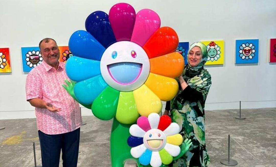 Murat Ülker a vizitat expoziția împreună cu soția sa Betül Ülker în Dubai!