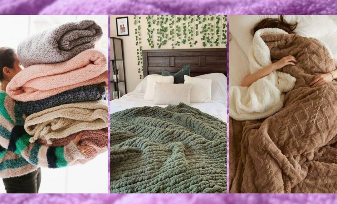 Ce trebuie luat în considerare atunci când cumpărați o pătură? Care sunt tipurile de pături?
