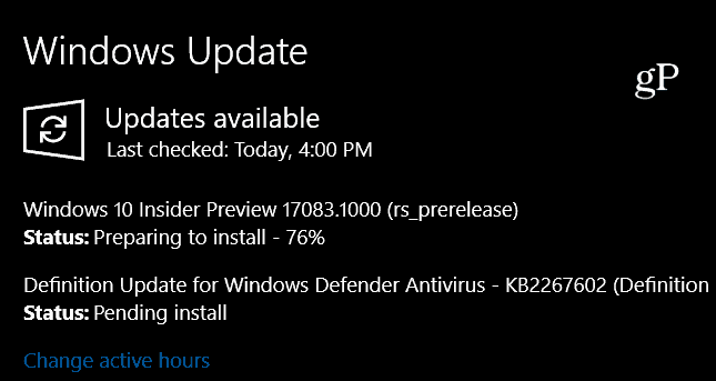 Windows 10 Preview Build 17083