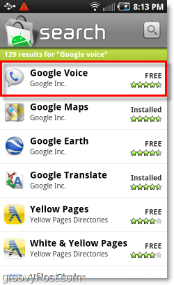 Google Voice Mobile Market Google Voice