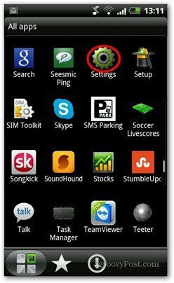 Setări cod PIN PIN Android