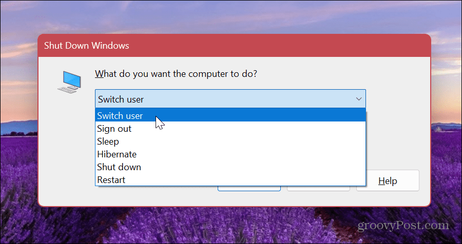 Comutați conturile de utilizator pe Windows