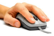Configurați computerul pentru un utilizator de mouse stânga