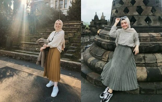  combinații de pulover fustă hijab