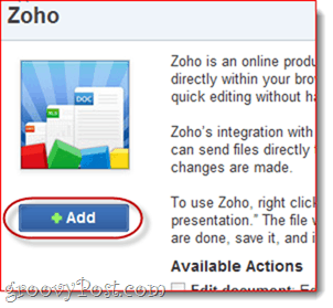 Zoho Office și Box.net