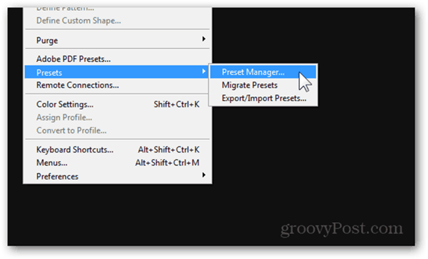Șabloane de presetări Adobe Photoshop Descărcați Creează simplificare Simplu Simplu Acces rapid rapid Ghid tutorial didactic Editează presetări construite