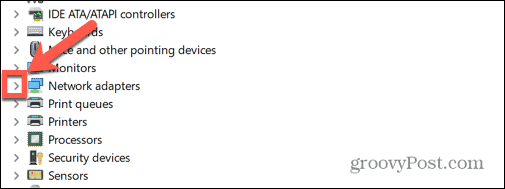 adaptoare de rețea Windows 11