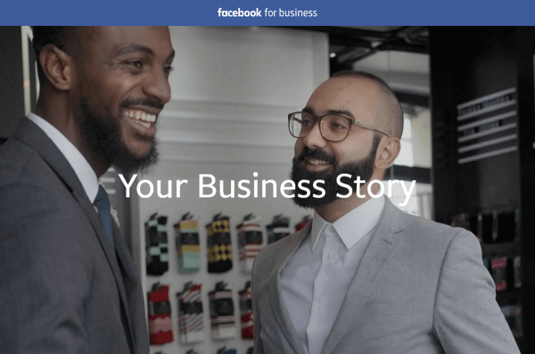 Facebook povestea ta de afaceri