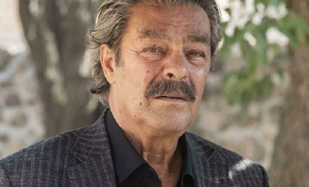 Cea mai recentă apariție a lui Kadir İnanır a fost pe ordinea de zi! Acul s-a transformat în fir la vârsta de 74 de ani