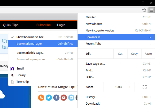 Cum să transferați marcajele de la XP la Chromebook