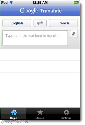 aplicația Google Translate