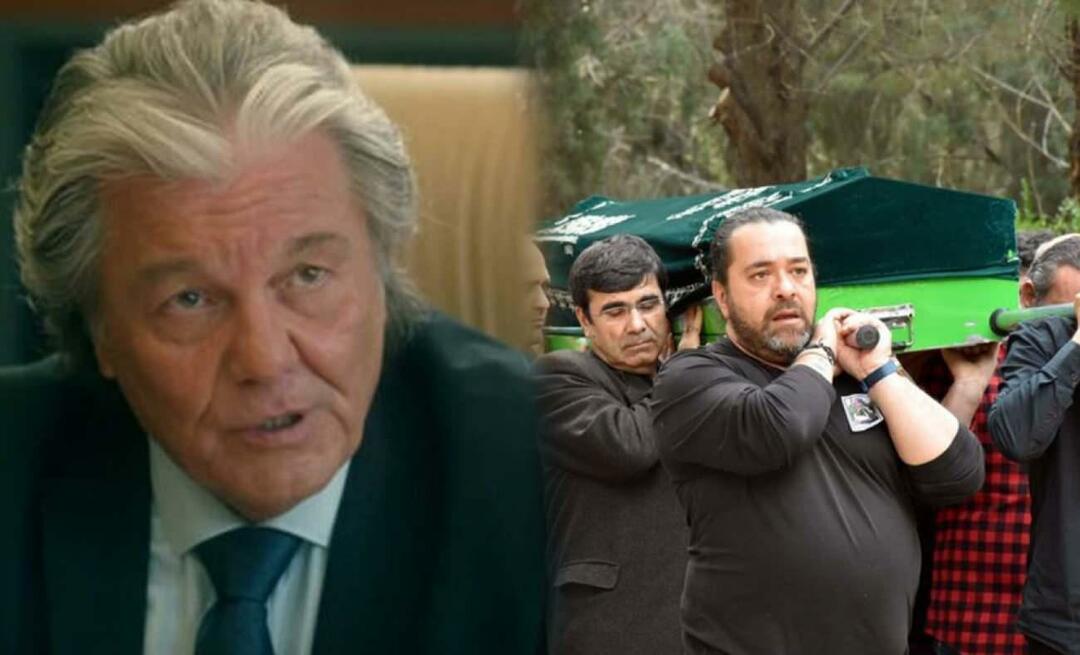 Actorul Kazım Akșar și-a luat rămas bun de la ultima sa călătorie