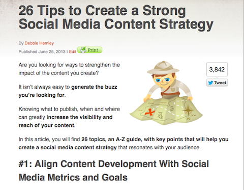 strategie de conținut social media