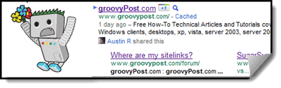 cum să adăugați sitelinkuri în Google