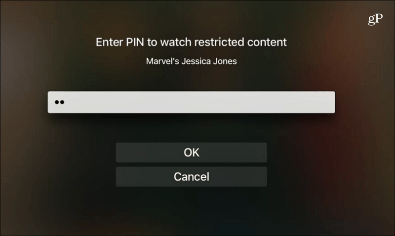 Netflix Introduceți conținut restricționat pentru vizionarea PIN