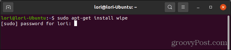 Instalați ștergerea în Linux
