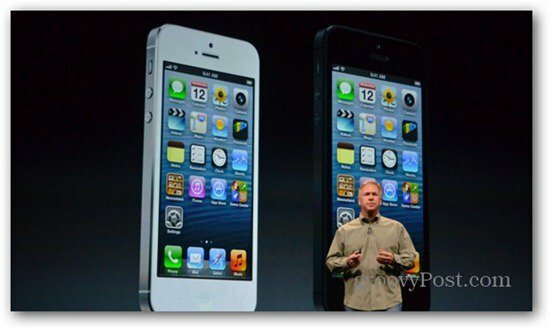 iPhone5 alb și negru