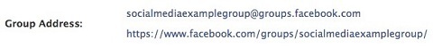 Pop-up URL personalizat pentru grupul facebook