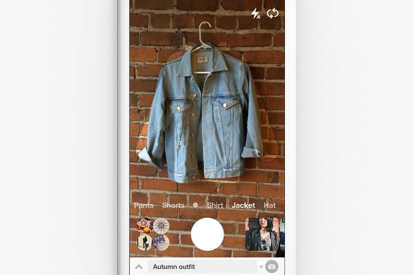Noul instrument Lens Your Look de la Pinterest folosește fotografii din dulapul dvs. în căutările de text, astfel încât să obțineți cele mai bune idei pentru a vă încerca.