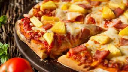 Cum se prepară pizza cu ananas În ce țară a fost descoperită pizza cu ananas?