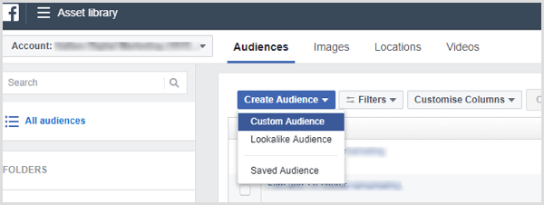 Facebook creează un public personalizat de implicare în pagină