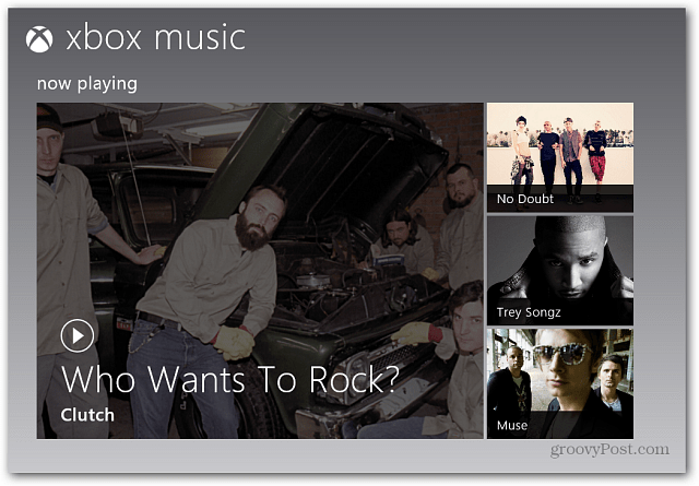 Windows 8: Faceți muzică și video Xbox Afișați-vă colecția în mod implicit