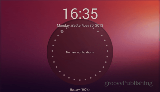 Lansator Lockscreen Ubuntu