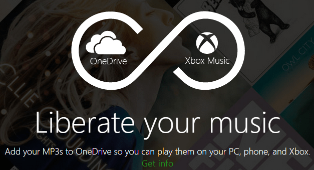 Accesați colecția dvs. de muzică din OneDrive prin intermediul Xbox Music