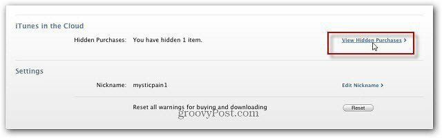 OS X Mac App Store: Ascundeți sau afișați achizițiile de aplicații