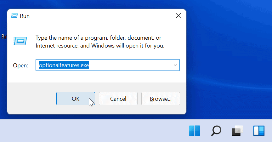 caracteristici opționale Windows 11