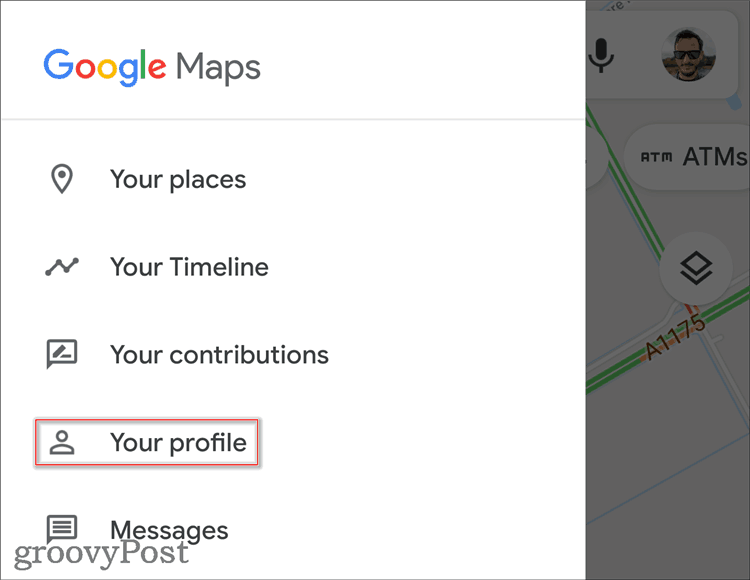 Profil Google Maps edit