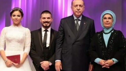 Președintele Erdoğan și soția sa Emine Erdoğan au fost martori de nuntă!
