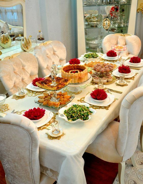 Sugestii de decorare a mesei Iftar