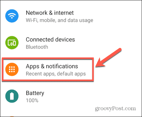 aplicații și notificări Android