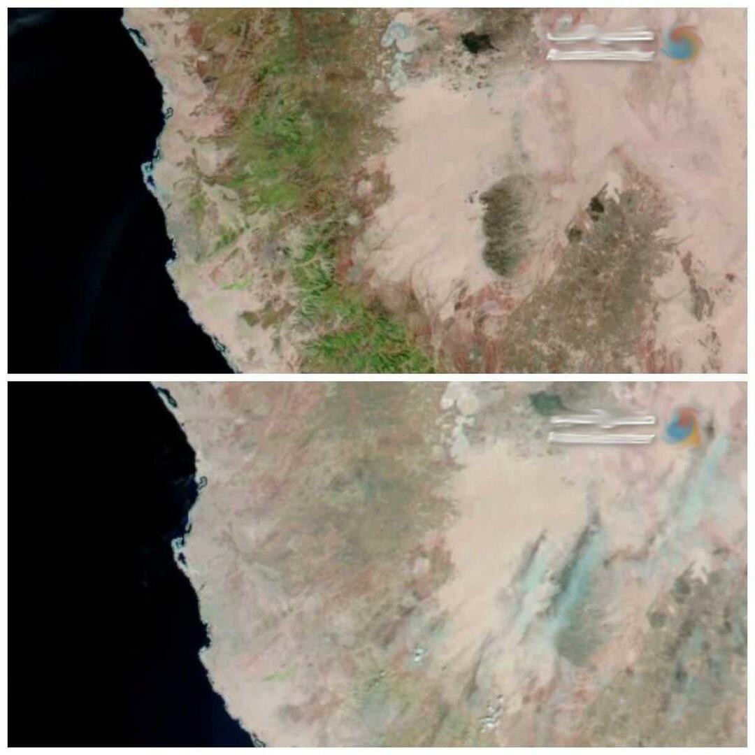 Starea finală a Meccai este reflectată în imaginile din satelit