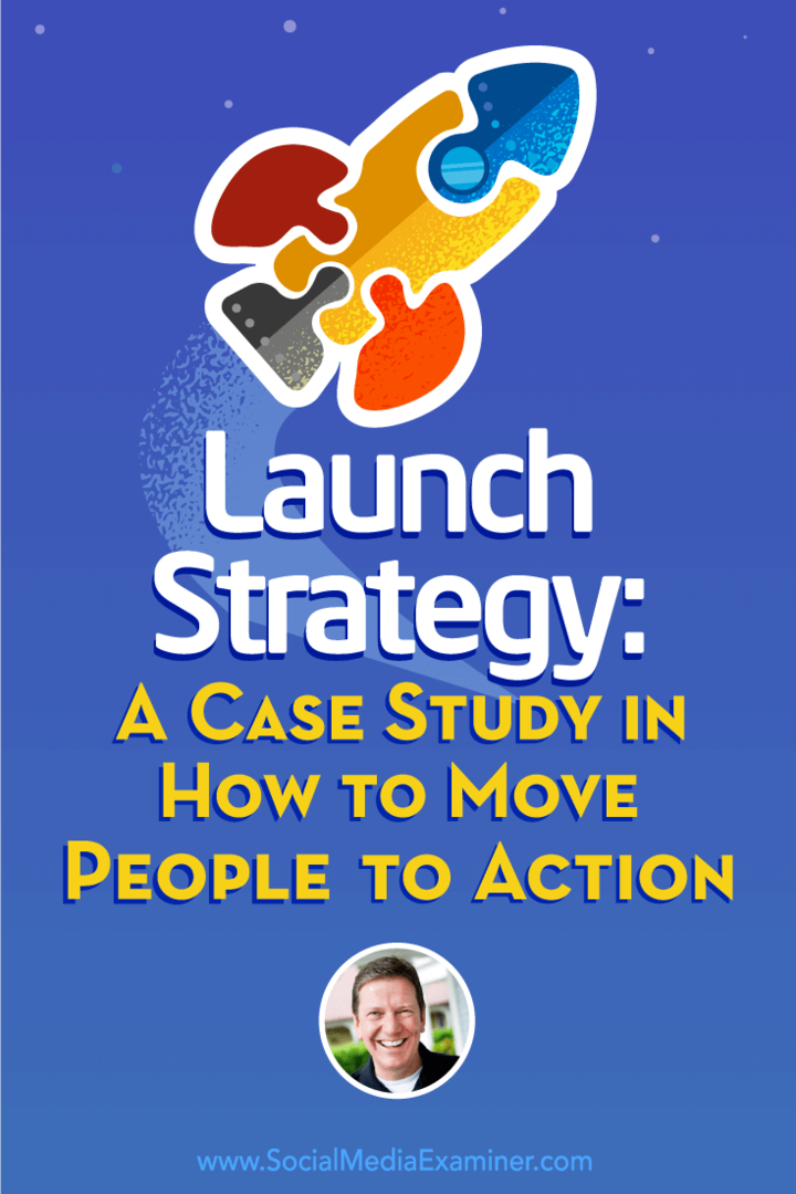 Strategia de lansare: un studiu de caz în modul de a muta oamenii la acțiune: examinator de rețele sociale