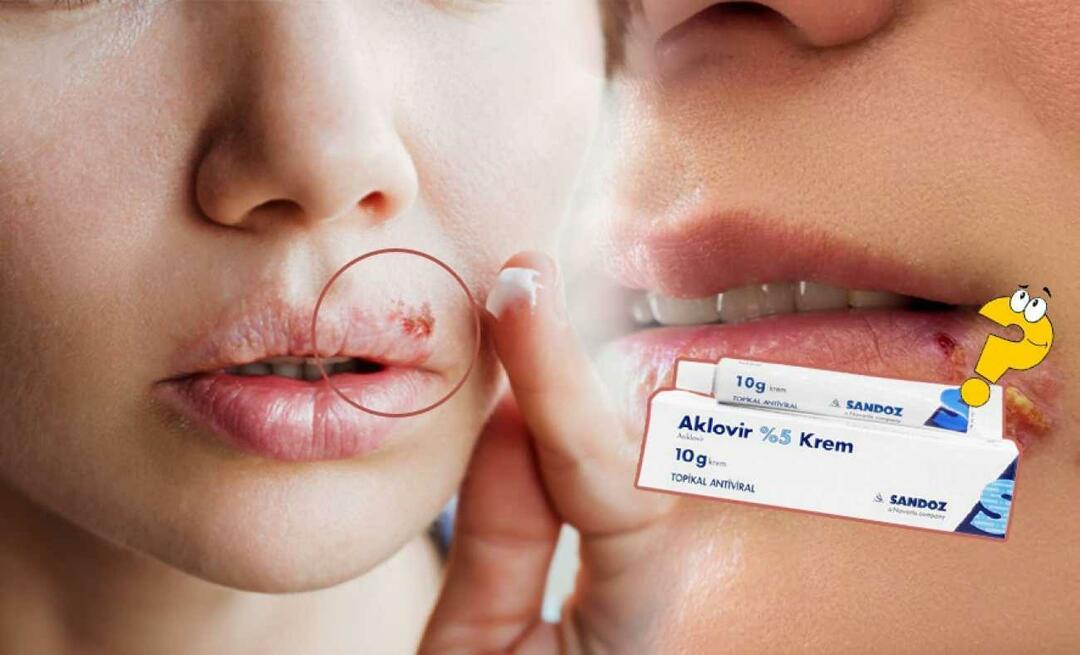 Ce este crema cu aclovir, ce face? Utilizarea cremei cu aclovir! pret crema aclovir 2023