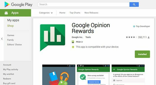 Pagina Joacă google play credit aplicații gratuite magazin muzică tv arată filme benzi desenate opinii android recompense locație sondaje