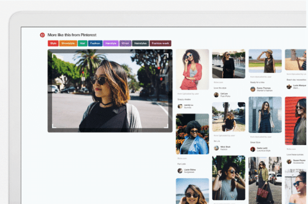 Pinterest și-a încorporat tehnologia de căutare vizuală în extensia de browser Pinterest pentru Chrome.