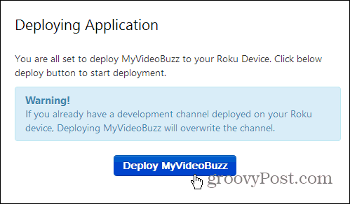 Implementați MyVideoBuzz