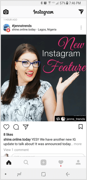 Instagram urmărește hashtagul de marcă