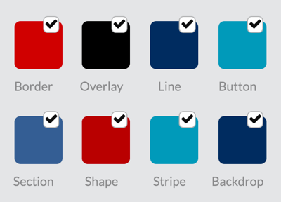 Alegeți culorile de aspect pentru proiectul dvs. RelayThat.