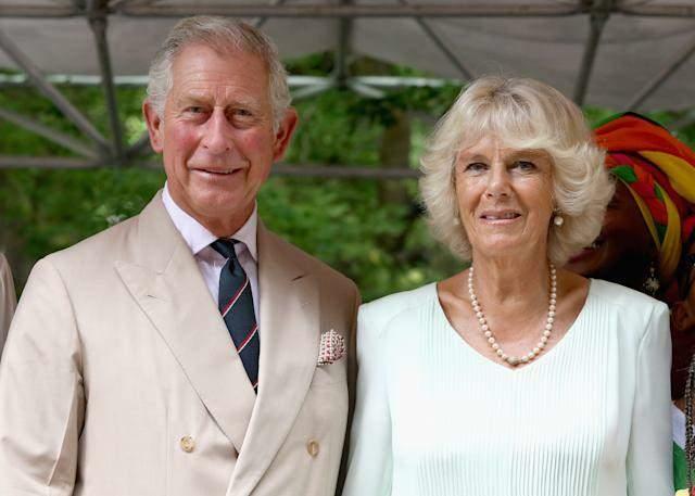 Regele Carol și soția sa Camilla
