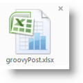 Aplicații Web Office - pictograma Excel Skydrive