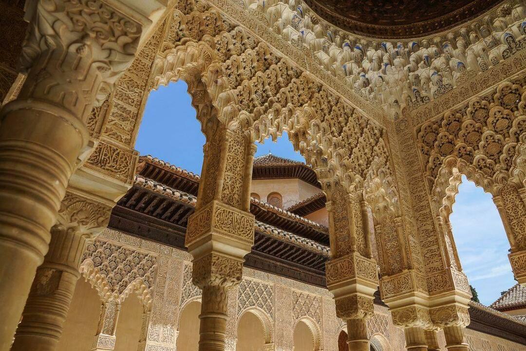 Imagini de la Palatul Alhambra