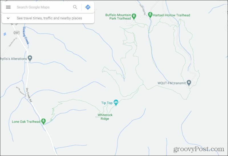 trasee în Google Maps