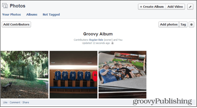 Cum să folosiți noile albume de fotografii partajate de Facebook