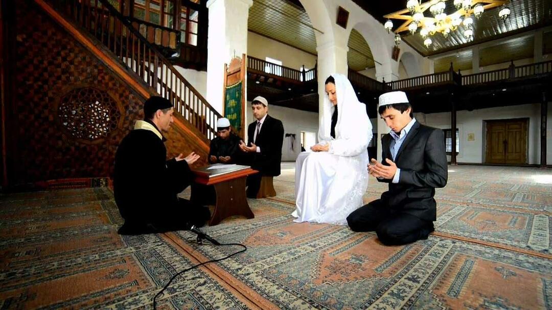 Cuplul care a avut nunta cu imam