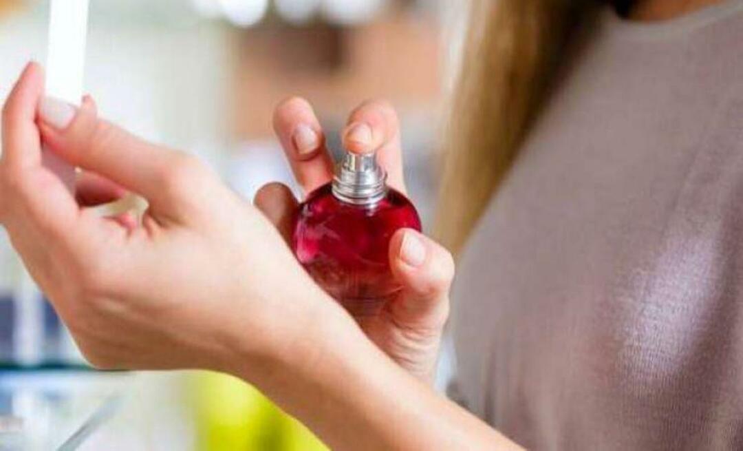 Atenţie! Când folosești parfum...