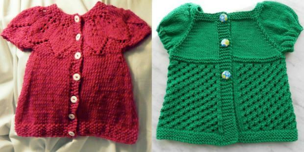 Modele de veste de tricot pentru bebeluși și copii